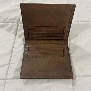 Monte Cinto Brown Leather Bifold Wallet